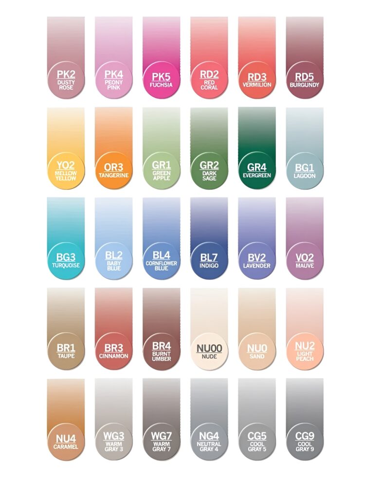 CHAMELEON MARKERS SET - 30 CM DELUXE CT3001 - Image 3