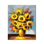 NEWART SET FOR PAINTING BY NUMBERS 50/40CM. - W4661