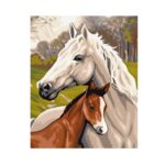 NEWART SET FOR PAINTING BY NUMBERS 50/40CM. - W6340