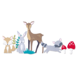 SIZZIX THINLITS CUT DIES - WOODLAND NATURE