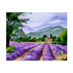 NEWART SET FOR PAINTING BY NUMBERS 50/40CM. - W6649