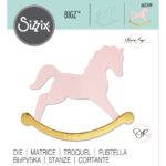 SIZZIX THINLITS CUTTING DIES - ROCKING HORSE