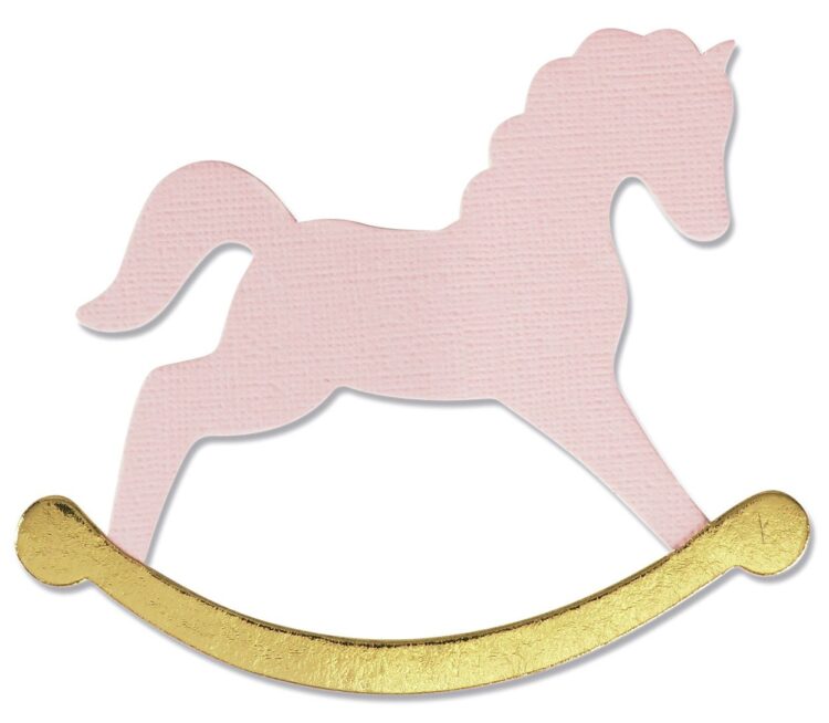 SIZZIX THINLITS CUTTING DIES - ROCKING HORSE - Image 2