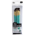 R&L MENTA BRUSHES SYNTHETIC SET 5 PCS RMEN-SET882