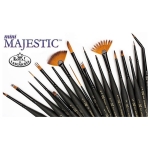 R&L MINI MAJESTIC BRUSH SYNTHETIC COMB No1/4 - 4200C - Image 2