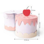 SIZZIX THINLITS CUT PUNCHES - CAKE BOX - Image 2