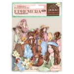 STAMPERIA CARDBOARD FIGURINES FOR DECORATION DFLCT18