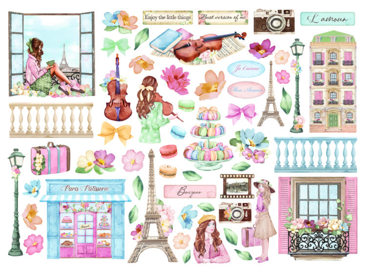 STAMPERIA DIE CUTS DFLDC75 - Image 2