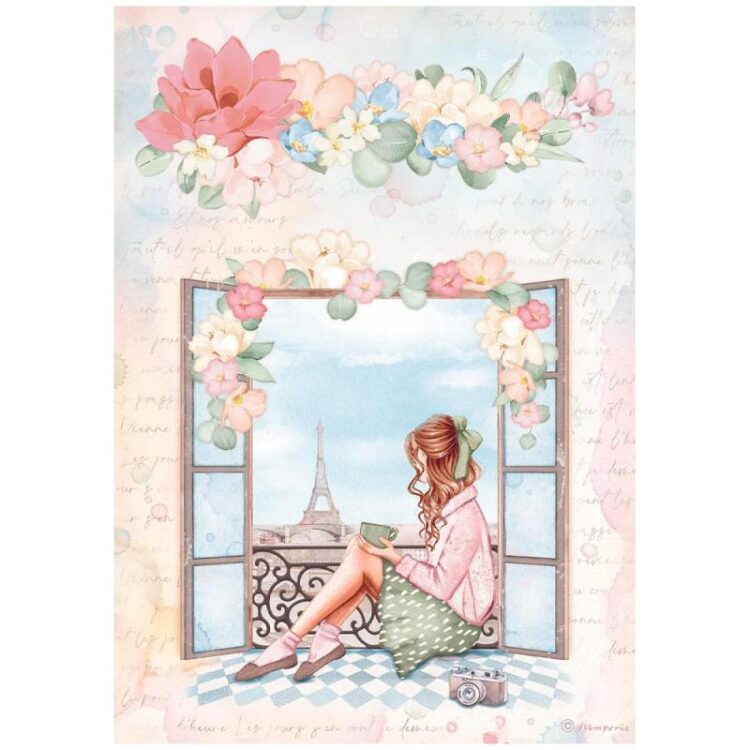 full_DFSA4759_1 STAMPERIA DECOUPAGE RICE PAPER A4 - DFSA4759 - Image 1