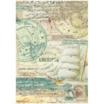 STAMPERIA DECOUPAGE RICE PAPER A4 - DFSA4773
