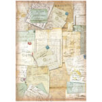 STAMPERIA DECOUPAGE PAPER SELECTION 6PCS. A4 DFSA4XAW - Image 6