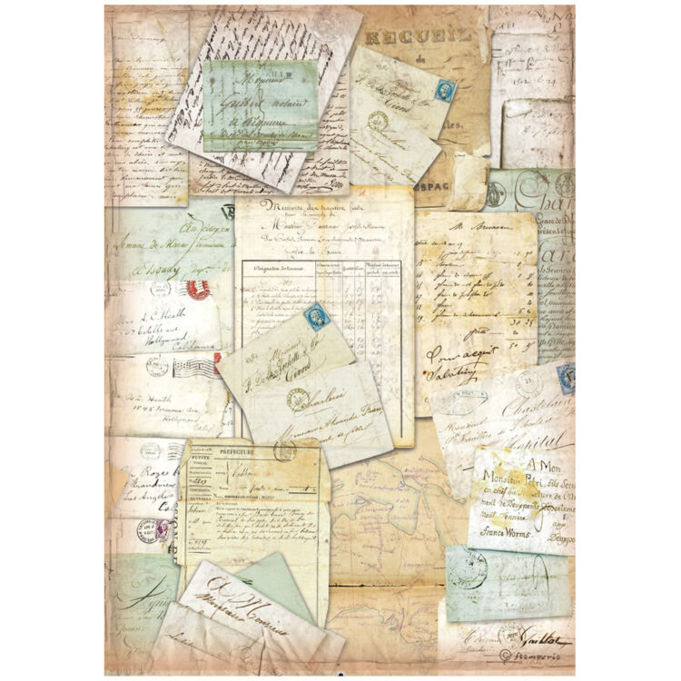 STAMPERIA DECOUPAGE PAPER SELECTION 6PCS. A4 DFSA4XAW - Image 6