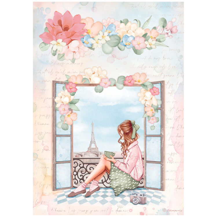 STAMPERIA DECOUPAGE PAPER SELECTION 6PCS. A4 DFSA4XOL - Image 2