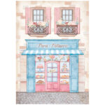 STAMPERIA DECOUPAGE PAPER SELECTION 6PCS. A4 DFSA4XOL - Image 4