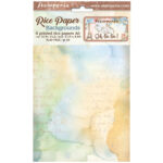 STAMPERIA DECOUPAGE PAPER BACKGROUNDS 8PCS.
A6 DFSAK6002