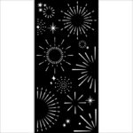 STAMPERIA MEDIA STENCIL - TEMPLATE 12 X 25 CM - KSTDL81