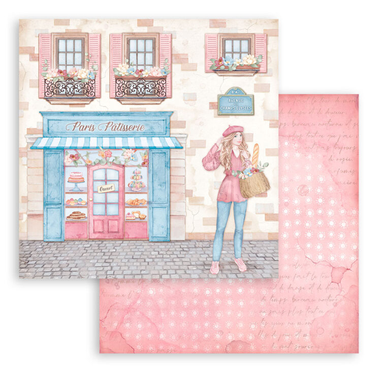 STAMPERIA BLOCK DESIGNER PAPER 30.5/30.5 CM - SBBL134 - Image 3