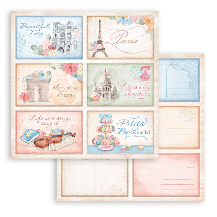 STAMPERIA BLOCK DESIGNER PAPER 30.5/30.5 CM - SBBL134 - Image 24