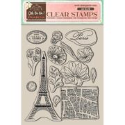 STAMPERIA CLEAR STAMPS 14/18CM - SILICONE STAMP WTK174