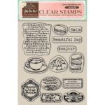 STAMPERIA CLEAR STAMPS 14/18CM - SILICONE STAMP WTK175
