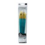 R&L MENTA BRUSHES SYNTHETIC SET 5 PCS RMEN-SET382
