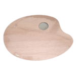 NEWART WOODEN PALETTE OVAL 5 MM 30/40