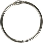 CREATIV SILVER ALBUM RINGS 8PCS. 38MM 51243