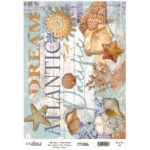 CADENCE DECOUPAGE RICE PAPER A3 - 801