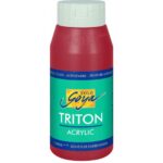 SOLO GOYA ACRYLIC PAINT TRITON 750 ML. - OXIDE RED