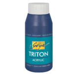 SOLO GOYA ACRYLIC PAINT TRITON 750 ML. - DARK BLUE
