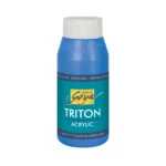 SOLO GOYA ACRYLIC PAINT TRITON 750 ML. - PRIMARY BLUE