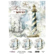 CADENCE DECOUPAGE RICE PAPER A3 - 857