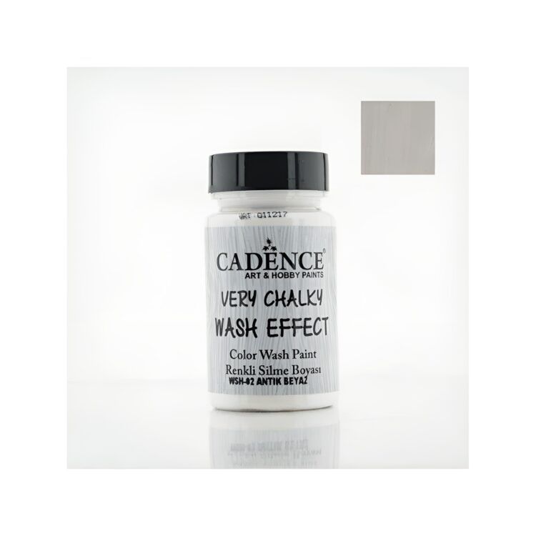 CADENCE VERY CHALKY WASH EFFECT 90 ML - ANTIQUE WHITE WSH-02 - Image 1