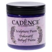 CADENCE EMBOSSED SCULPTURAL PASTE 250 ML. - PURPLE