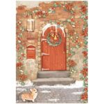 STAMPERIA CHRISTMAS DECOUPAGE RICE PAPER A4 - DFSA4804