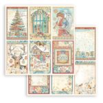 STAMPERIA CHRISTMAS DESIGNER CARDBOARD 30.5/30.5 CM - SBB942