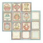 STAMPERIA CHRISTMAS DESIGNER CARDBOARD 30.5/30.5 CM - SBB943
