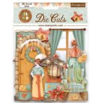 STAMPERIA ALL AROUND CHRISTMAS DIE CUTS DFLDC83