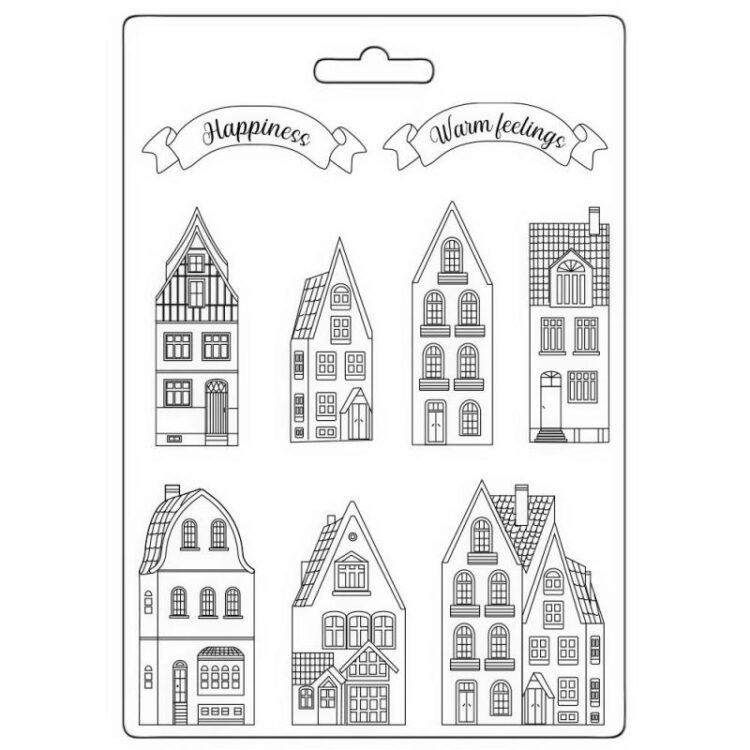 full_K3PTA4565_1 STAMPERIA CHRISTMAS SOFT MOULD A4 - K3PTA4565 - Image 1