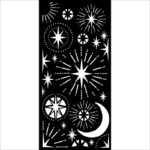 STAMPERIA CHRISTMAS PATTERN 12 X 25 CM - KSTDL86