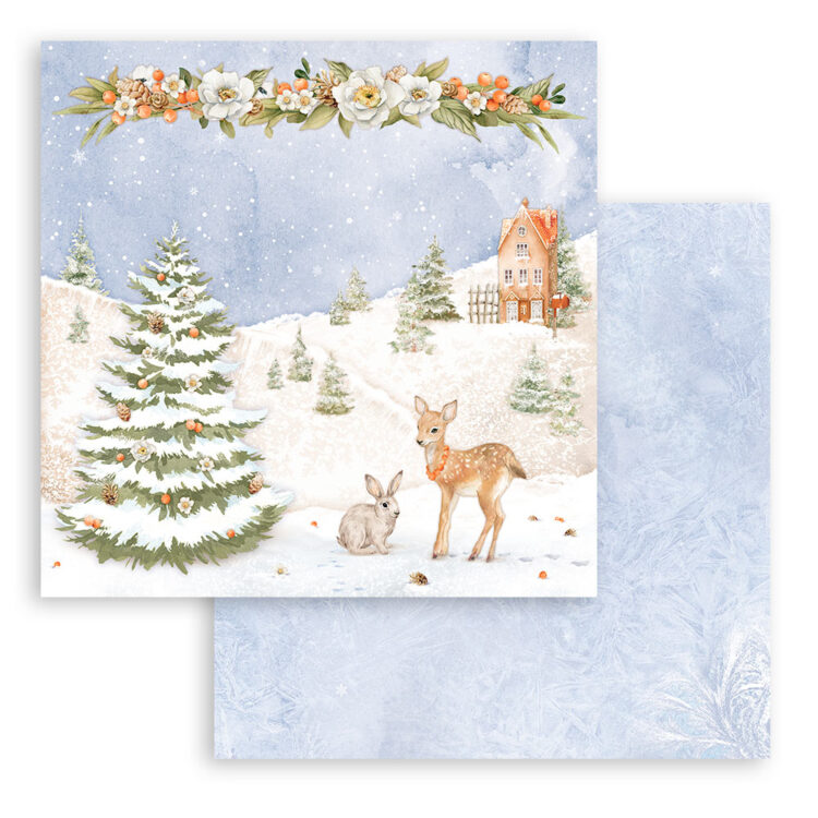 STAMPERIA WINTER DESIGNER BLOCK 30.5/30.5CM - SBBL139 - Image 6
