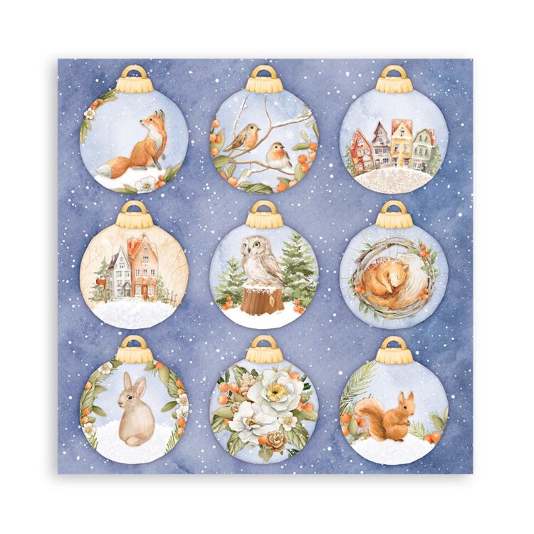 STAMPERIA WINTER DESIGNER BLOCK 30.5/30.5CM - SBBL139 - Image 23