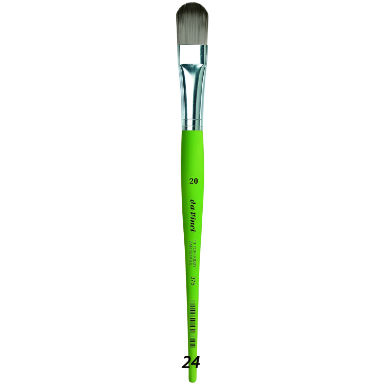 20.jpg DA VINCI BRUSH FIT SYNTHETICS 375 OVAL No. 20 - Image 1