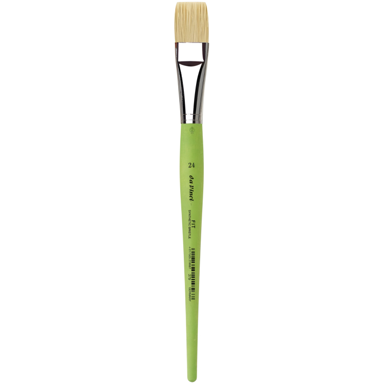 DA VINCI BRUSH FIT SYNTHETICS BRISTLE 379 FLAT No24 - Image 1