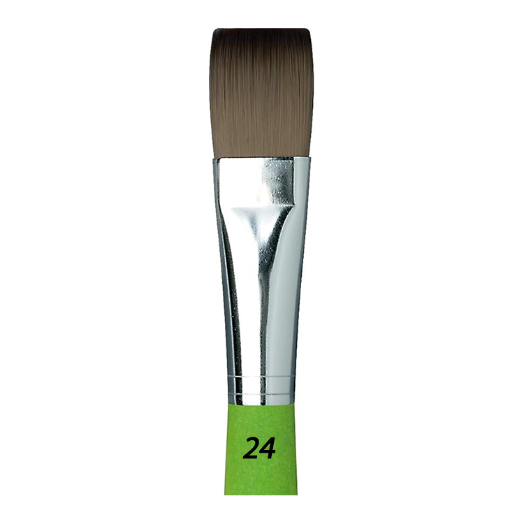 24.jpg DA VINCI BRUSH FIT SYNTHETICS 374 FLAT No24 - Image 1