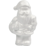 CREATIV STYROFOAM SANTA CLAUS 17CM - 54337