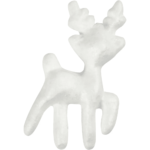 CREATIV STYROFOAM DEER 11.5CM - 54341