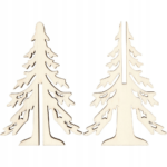 CREATIV WOODEN FIGURINE TREE 12.5/8.5CM - 56168