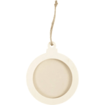 CREATIV WOODEN ROUND PHOTO FRAMES 3PCS., D:8CM. - 58074