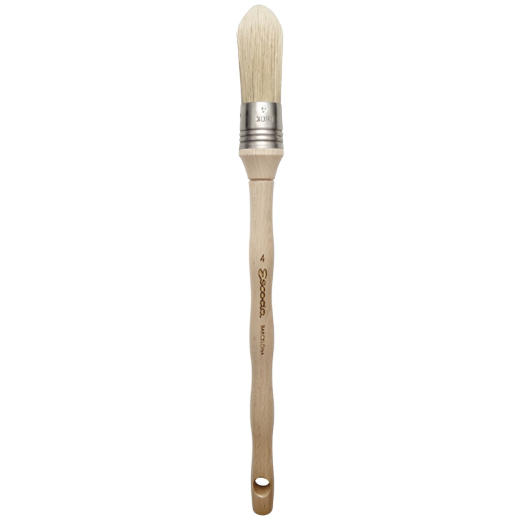 8426296501045 ESCODA BRUSH RESTORE BRISTLES ROUND 7501 No4 - Image 1